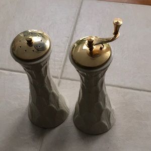 Vintage Lenox salt and pepper shakers